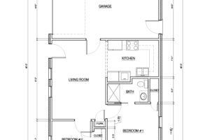 1 bedroom floorplan